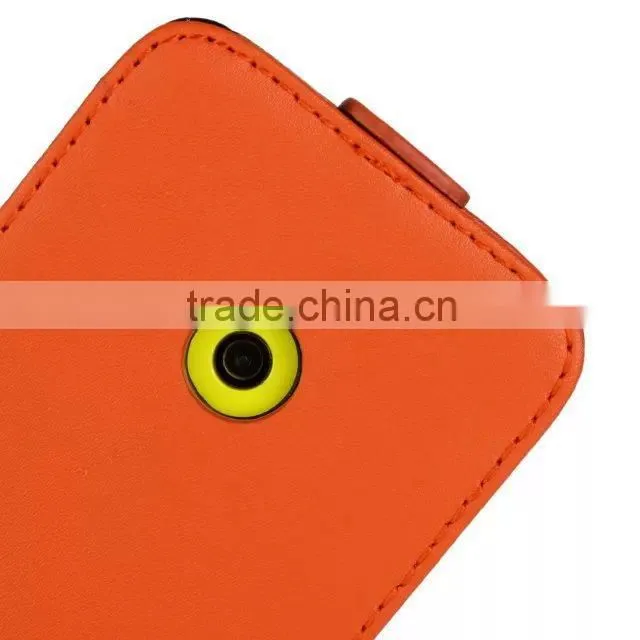 Vertical Flip Leather Cover case for Nokia Lumia 520