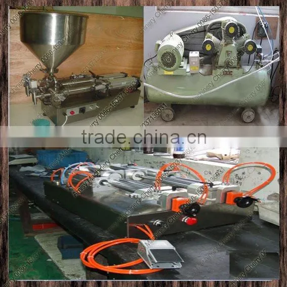 horizontal type pneumatic liquid filling machine