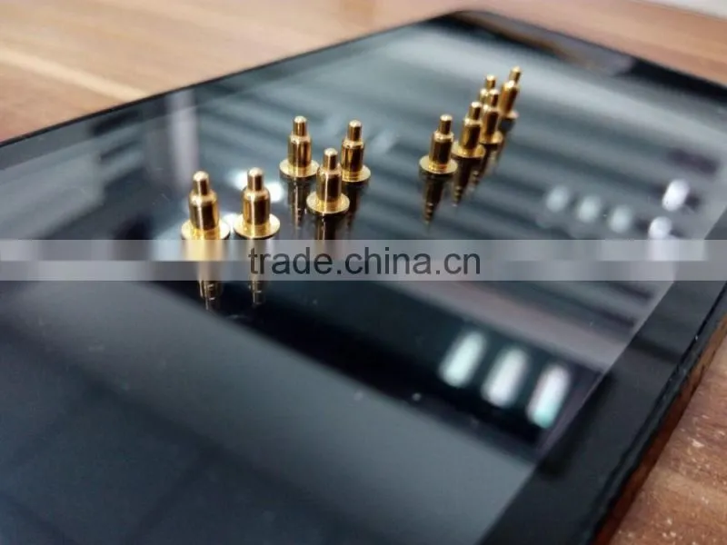 diametrer 0.38mm gold plated test pin for electronic machine