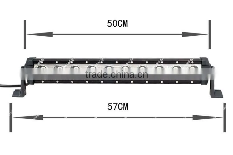 21.5Inch 100W Led Light Bar Flood Spot Combo Work Lightbars 4WD UTE Offroad SUV ATV