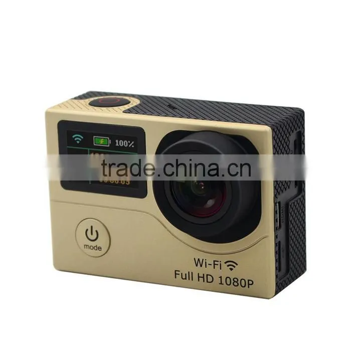2.0" LCD+0.95" OLED dual screen WiFi 1080p full HD sport camera