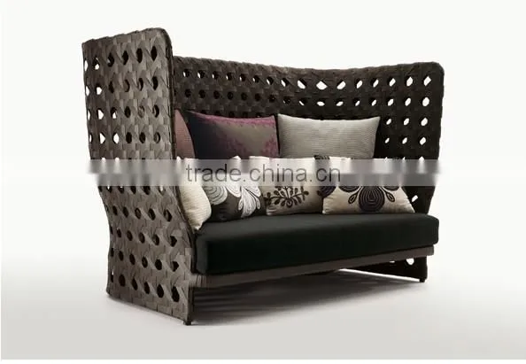 Anti-UV Wicker Rattan 5 Star Hotel Room Furniture (DH-9580)
