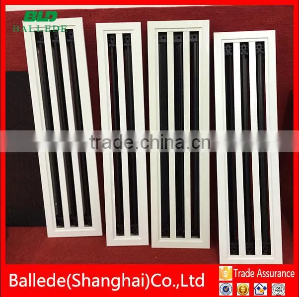 aluminum alloy powder coated linear slot air grille