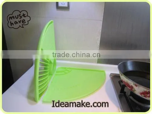 Smart 2015 New for Kitchen Accessory,3 in 1 corner plate organizer