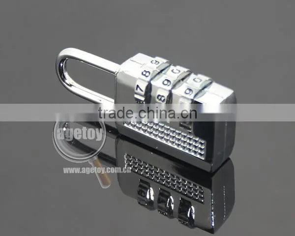 New Travel 3 Digit Code Safe Combination Zinc Alloy Metal Padlock Suitcase Travel Luggage Password Digital Lock