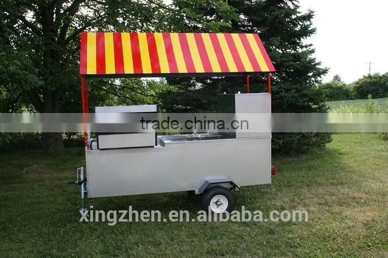trailer for hot dog CE approved trailer for hot dog
