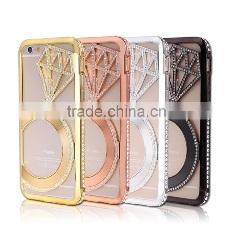 Shengo Ring Metal Bumper Case for Samsung Galaxy A7/S6