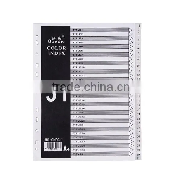 A4 paper index paper