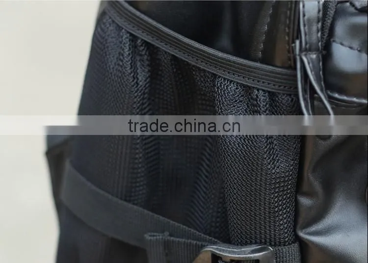 travelers leather men backpack bag in guangzhou