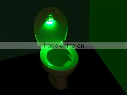 Battery power supply, LED sensor lights, LED toilet lights