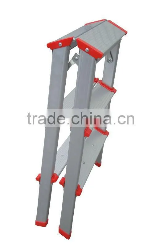 Aluminium stool ladder folding ladder high quality GS