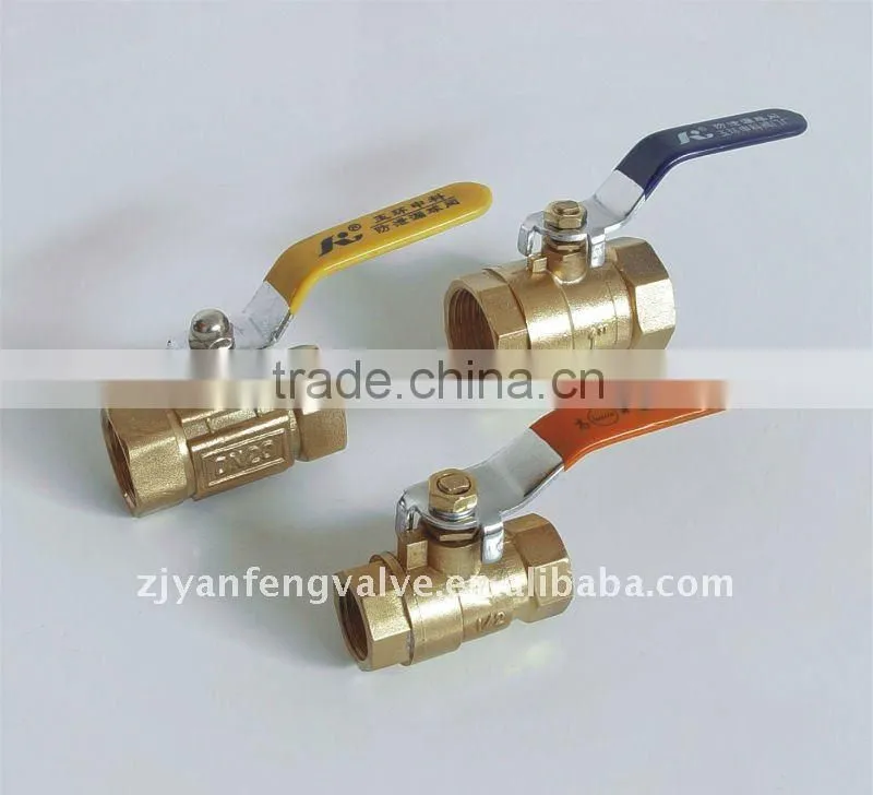 brass ball valve for water heating