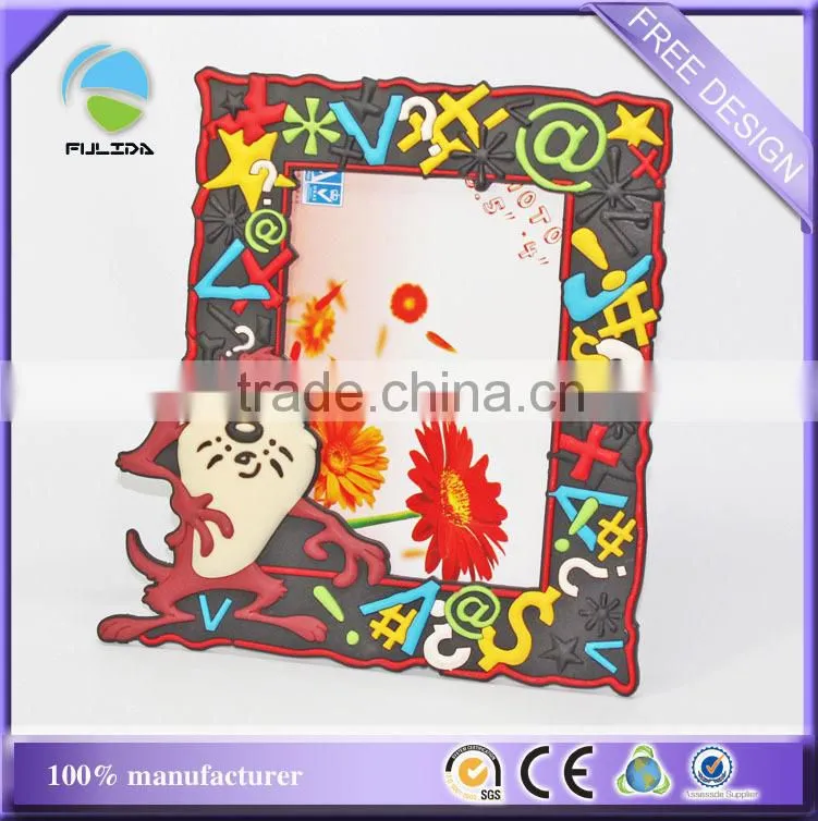 custom Typing the keyboard symbol math rubber plastic desk photo frame
