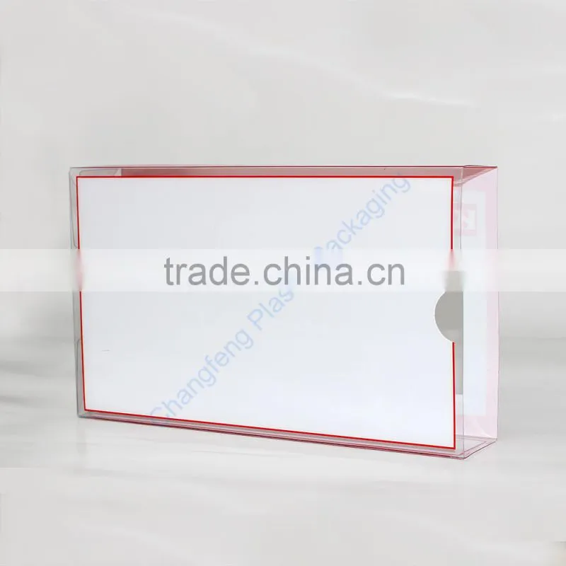 Transparent PET Plastic Box for Tablet PC Packaging