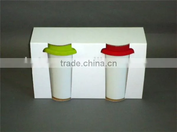Ceramic travel mug with silicon lid, reusable coffee cup
