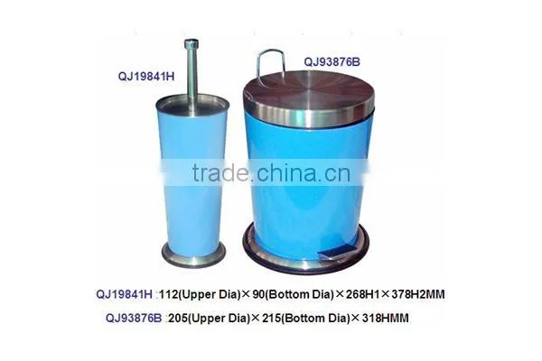 cone-shape Toilet Brush Holder with plastic brush
