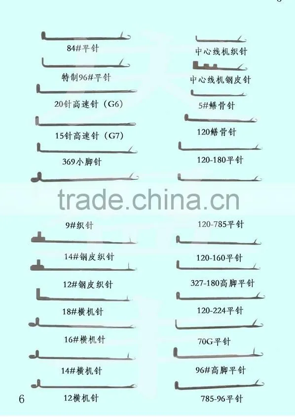 weft needle of needle loom spare parts