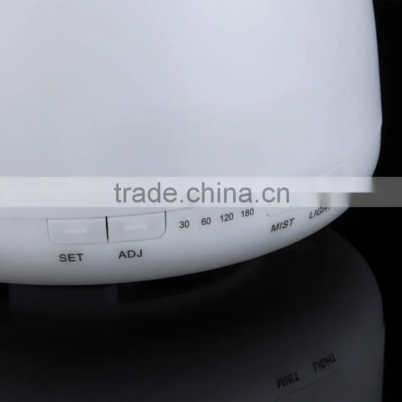24v 400ml Ultrasonic Aromatherapy Essential Oil Diffuser With Clock