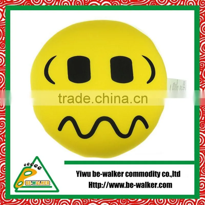 2016 Hot Selling Emoji Design Sitting Cushion