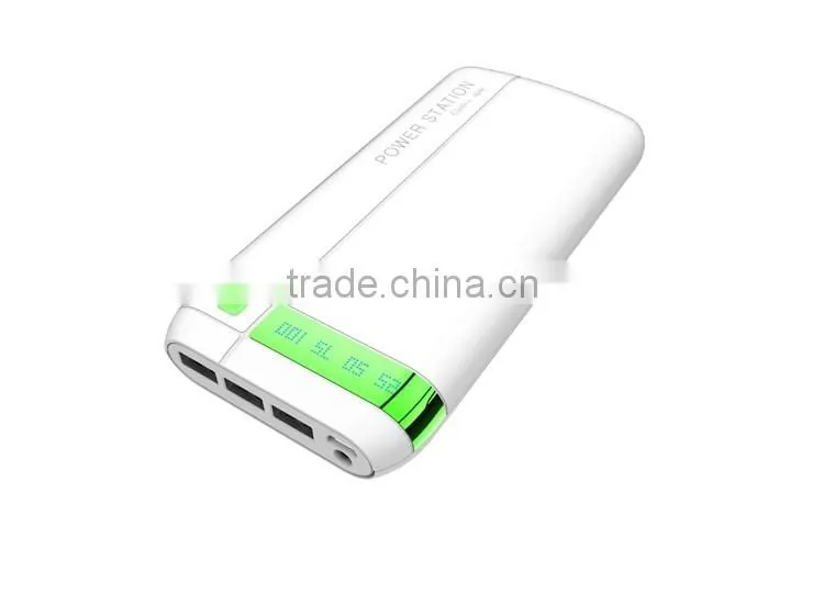 LCD Display Quick Charging 16000mah Power Bank Battery