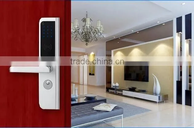 Fully Mechanical touch screen Button Door Lock