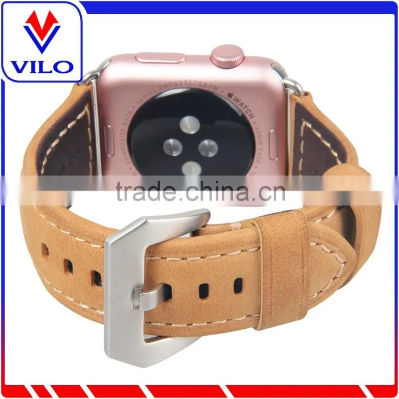 Luxury Style for Apple Watch Strap Wrist Band Leather Watch Band