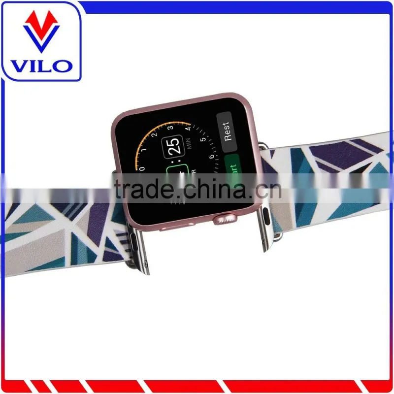 38mm/42mm Leather wristband for Apple Watch band strap with adapter
