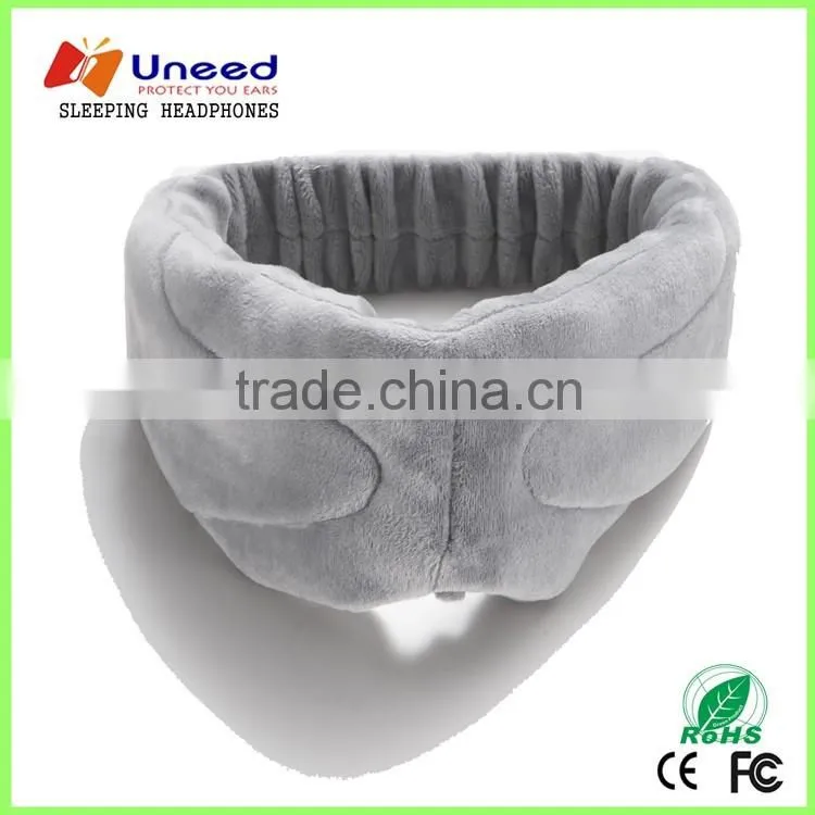 Uneed eye patch with bluetooth headphone music and phone call function