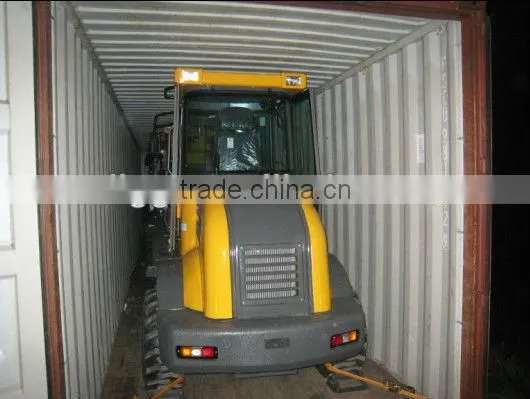 China Brand new 1.6ton CE916 mini wheel loader with E3 engine pilot contro and CE for eurozones