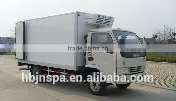 made in china good price 3 ton small refrigerated freezer truck