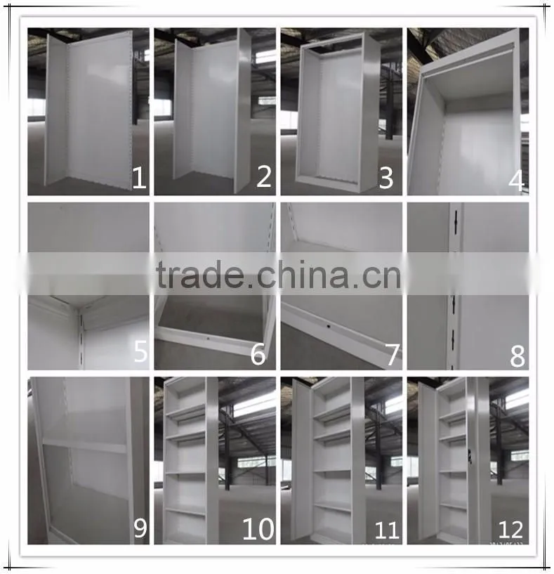 factory sale price steel clother locker with 3 doors