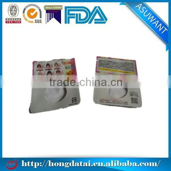 high quality Special shaped costomized packaging bags wholesale