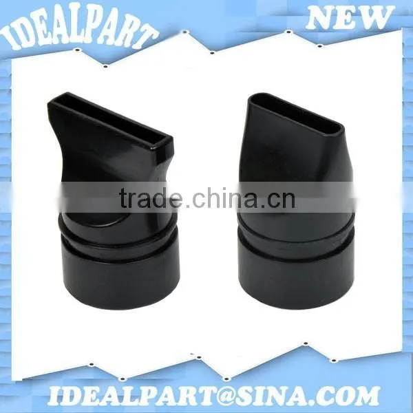 Hair dryer plastic flat head
