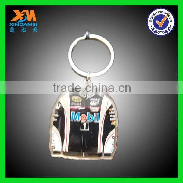 Lucky grass pink series metal key chain