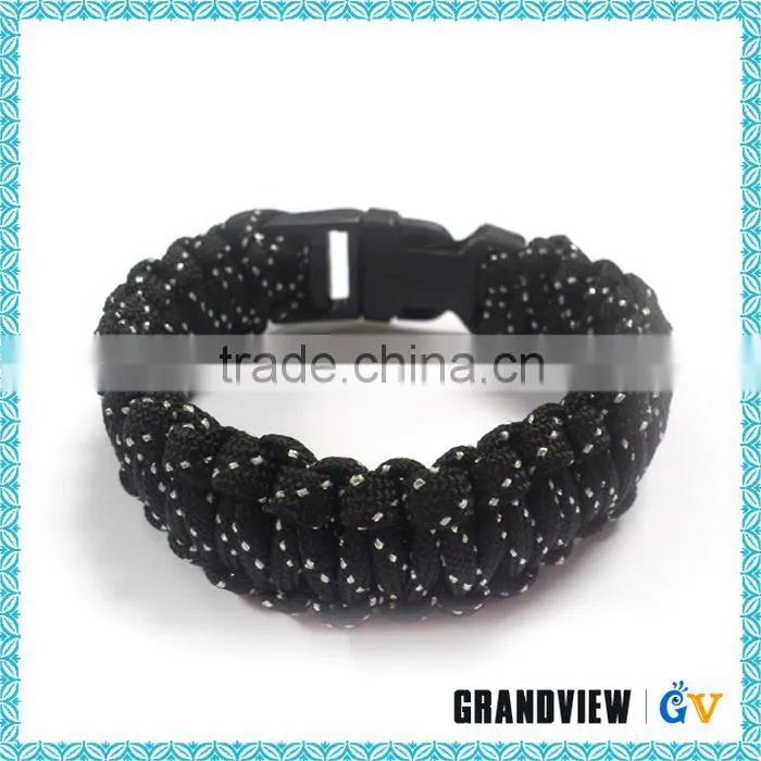 Energy survival bracelet 550 strong paracord rope survival bracelets