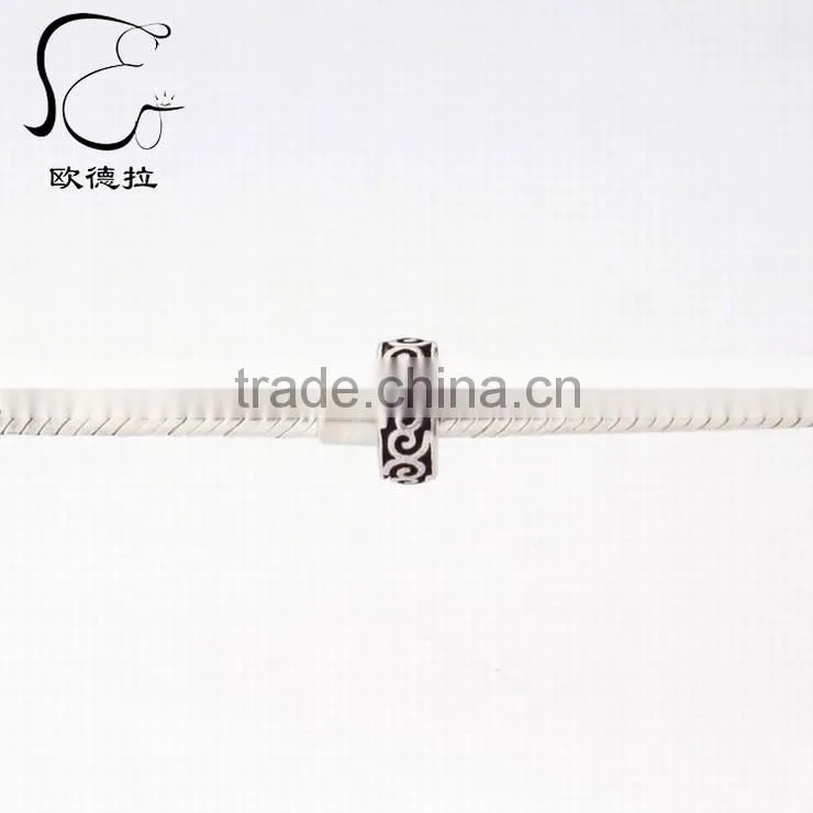 China Wholsale Good Quality Sterling Silver Tube Spacer Beads