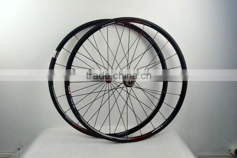 24mm tubular carbon road bike wheels