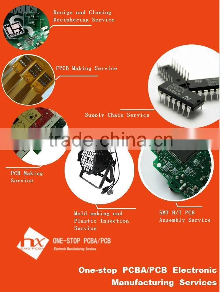PCB and components assembling and pcb design
