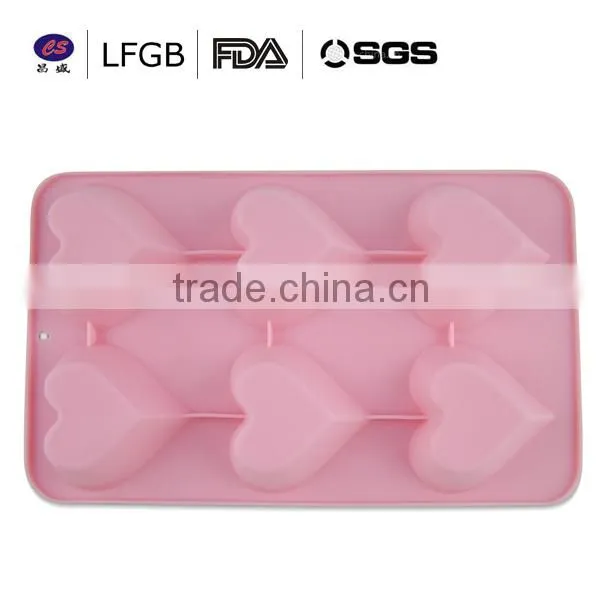 Professional factory Silicone cake mould /silicone heart shaped molds/silicone cake mold