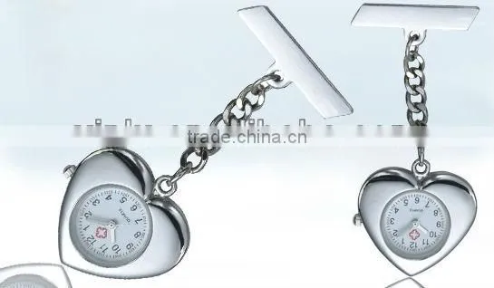 2013 new style nurse fob watches with japan movt