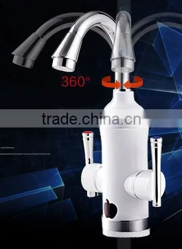 3 senconds heating electric instant hot water tap with temperature display