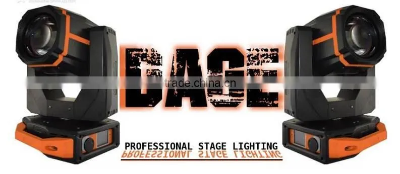 Professional DAGE 16R 330w beam moving head light with spot effects