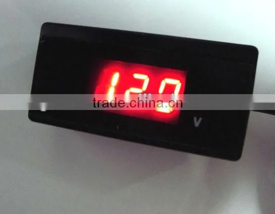 DC 12V/24V Red LED Digital Car truck Volt Meter Vehicle Battery Voltage tester