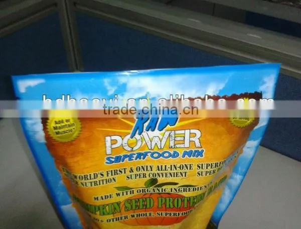Stand Up Pouch For Food With Customized Printing