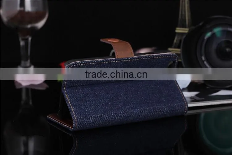 The latest popular style cowboy grain mobile phone case for iphone 6