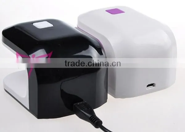 2015 latest hot sale 3W led nail uv gel lamp Easam suit for double finger