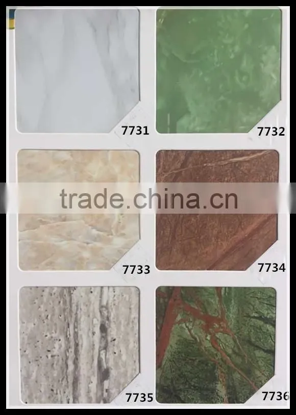 PVC marble panel PVC UV sheet marble board