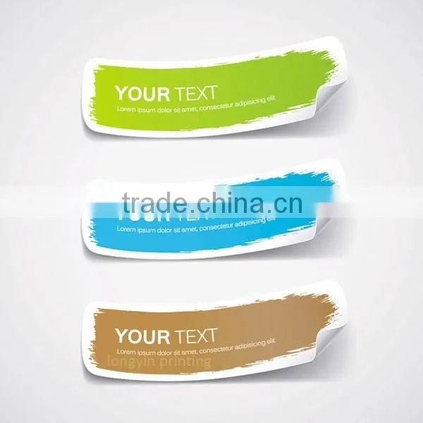 Custom art paper /PVC sticker, cartoon sticker printing