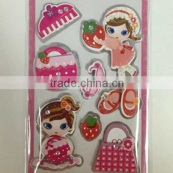 plastic sticker middle child gifts stickers global gift