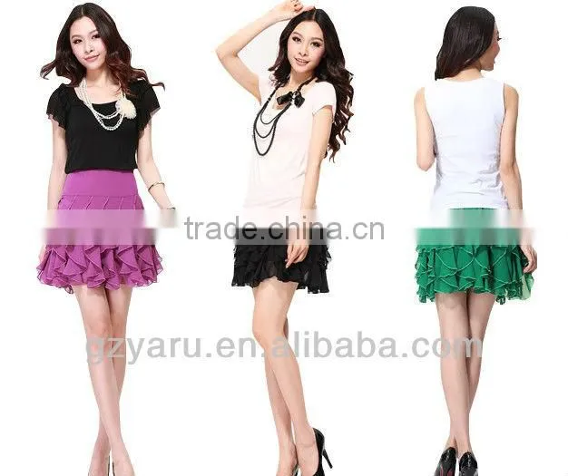 fancy skirt top designs china manufacturer